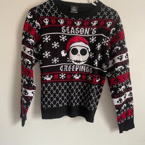 The Nightmare Before Christmas “Season’s Creepings” Sweater